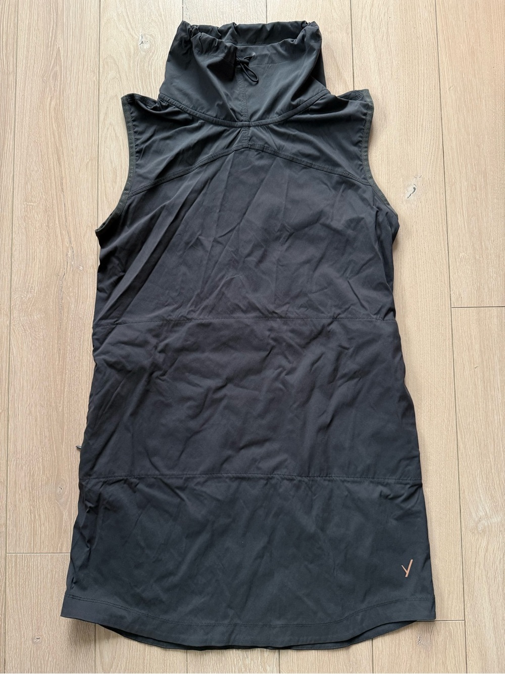 Indyeva Cangur II Vest Sleeveless Tunic in Dark Gray Women’s Size Small